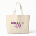 College Life - Purple bags