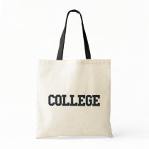 College Logo Tote Bags