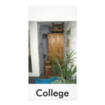 College Photo Greeting Card