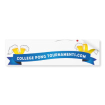 College Pong Tournaments Bumper Sticker bumper stickers