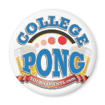 College Pong Tournaments Magnet by College_Pong College Pong Tournaments Magnet