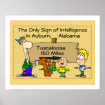 College Rivalries Auburn Posters