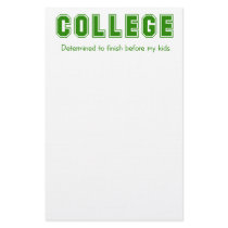 College stationery