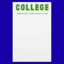 College stationery