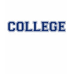 College t-shirt