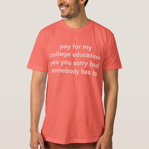 college t shirt