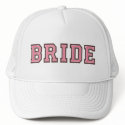Collegiate Bride hats