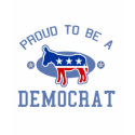 Collegiate Proud Democrat t-shirts by Prodem Collegiate Proud Democrat t-shirts