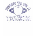 Collegiate Proud Teacher Ladies Destroyed T-Shirt
