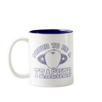 Collegiate Proud Teacher Mug mugs