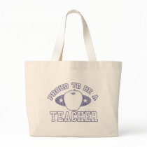 Collegiate Proud Teacher Tote Bag bags