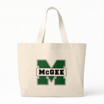 Collegiate-Style McGee Logo Canvas Bags