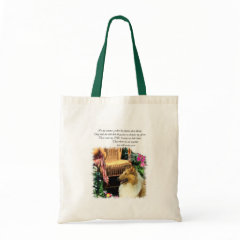 Collie Art Gifts Rough Sable bag