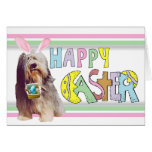 Collie barbudo de Pascua Tarjeta