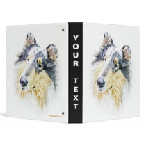 COLLIE 3 RING BINDERS