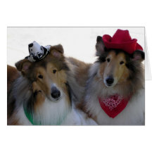 Collie Cowpokes All Occasion Card