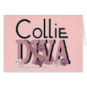 Collie Diva card