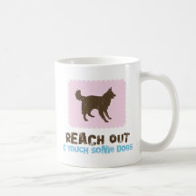 Collie escocés taza