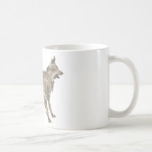 Collie escocés taza de café