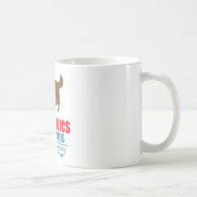 Collie escocés taza de café