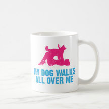 Collie escocés tazas