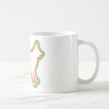 Collie escocés tazas