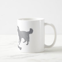 Collie escocés tazas