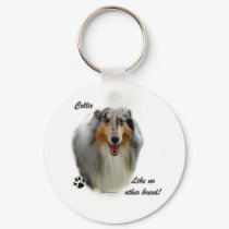 Collie Like No Other Breed Keychain