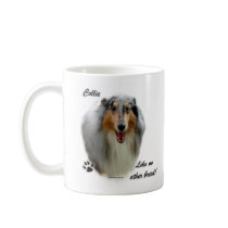 Collie Like No Other Breed mugs by GreyWolfCreation Collie Like No Other Breed mugs