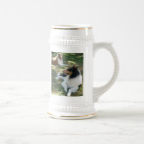 COLLIE LOVERS STEIN mugs
