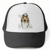 Collie (sable rough) History Design hats