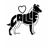 COLLIES SILHOUETTE t-shirts