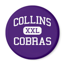 Collins - Cobras - High School - Chicago Illinois magnets