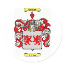 collins (irish) sticker