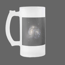 "collision between two spiral galaxies" space mug mugs