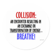 Collision-Breathe stickers by chrystynen Collision-Breathe stickers