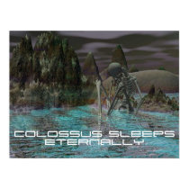 Collossus Sleeps Eternally posters
