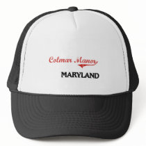 Colmar Manor Maryland City Classic Mesh Hats