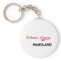 Colmar Manor Maryland City Classic Keychain
