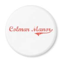 Colmar Manor Maryland Classic Design Refrigerator Magnet
