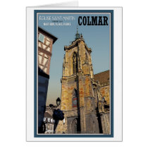 Colmar - St Martins Church Card