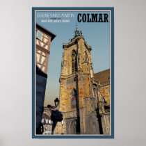 Colmar - St Martins Church Print