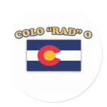Colo RAD O Sticker