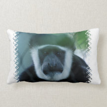 Colobus Monkey Pillow