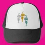 Coloful Girlfriend Cats Mesh Hat