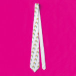 Coloful Girlfriend Cats Tie