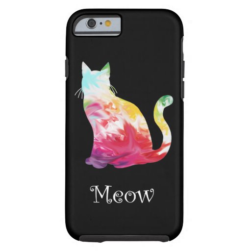 Cololrful Cat Phone Case