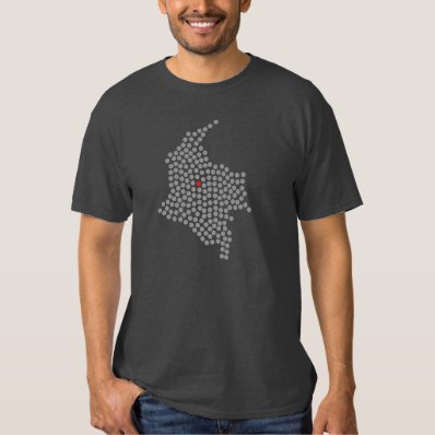 Colombia Bogota Dots T Shirt