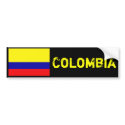 Colombia bumper sticker bumper stickers