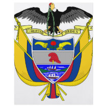 Colombia coat of arms flyers
